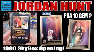 1990 Skybox Basketball Box Opening! Michael Jordan, Larry Bird And Magic Johnson PSA GEM HUNT!
