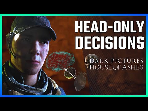 Head Only Decisions Full Playthrough - The Dark Pictures: House of Ashes (PS5)