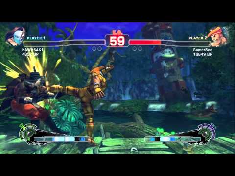 SSFIV Online: GamerBee (Adon) vs KAWAS4K1 (Vega) TRUE-HD QUALITY