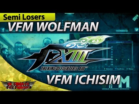 【Semi Losers 2】VFM Wolfman vs VFM Ichisim - #UFF2016 #KOFXIII
