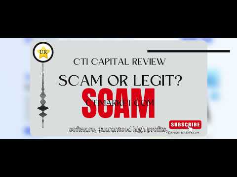 CTI Capital Review ctimarket.com Reviews Scam?