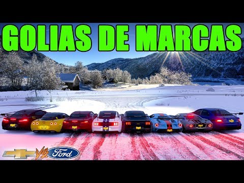 GOLIATH OF BRANDS - CHEVROLET VERSUS FORD - FORZA HORIZON 4 - GAMEPLAY