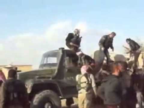 اغتنام مدفع 23 من قبل كتيبة الشهيد وليد السخني في أصفر نجار في ريف الحسكة