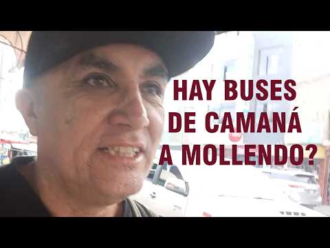 Hay buses de Camaná a Mollendo?