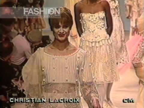 "Christian Lacroix" Spring Summer 1989 Paris Pret a Porter Woman by Canale Moda