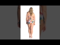 Sunsets Plus Size Fiji Flora Queen 2 Way Bikini Top E F Cup SwimOutlet Com