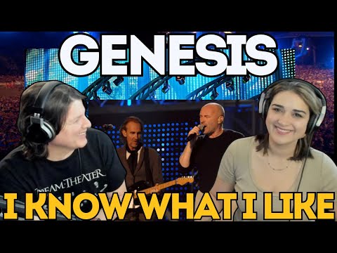 AMAZING LIVE FOOTAGE IN ROME!! | GENESIS - I Know What I Like (2007) | FIRST TIME COUPLE REACTION!