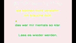 Alles was ich brauche bist du - Hoffmann&amp; Hoffmann Vers. 1 - Karaoke