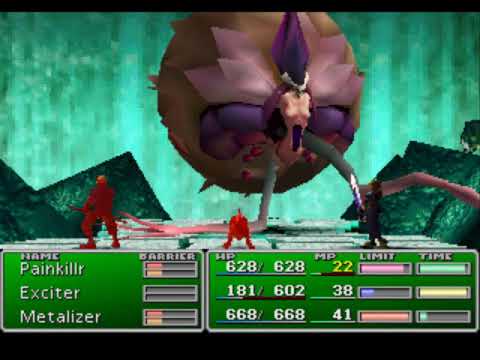 FFVII - Action Button Only Challenge [No EXP] , Part 38: Jenova-SYNTHESIS