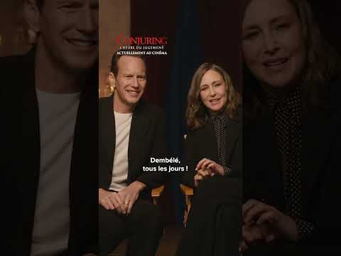Patrick Wilson et Vera Farmiga, des fans de foot français ? 👀  #Conjuring