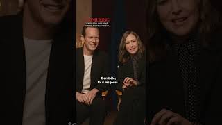 Patrick Wilson et Vera Farmiga, des fans de foot français ? 👀  #Conjuring