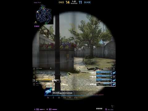 AWP ACE dennyslaw vs ENCE. Overpass. SKADE vs. ENCE at European Development Championship 3