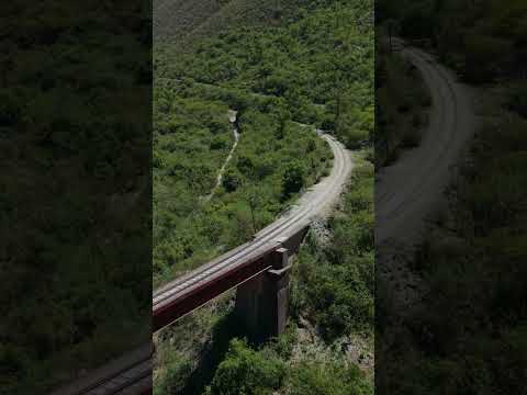 Desde el Viaducto del Toro, en Campo Quijano  #salta #drone #vistashermosas #dji #travel #turismo