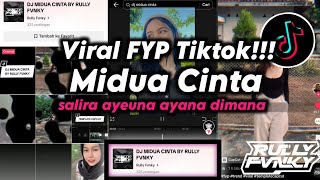 Download lagu DJ MIDUA CINTA BY RULLY FVNKY VIRAL FYP TIKTOK TERBARU FULL BASS YANG KALIAN CARI mp3