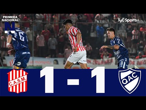 San Martín (T) 1-1 Quilmes | Primera Nacional | Fecha 33 (Zona A)