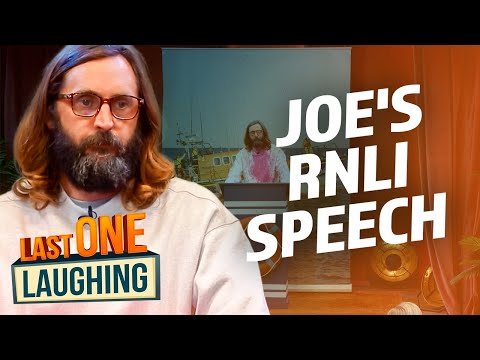 Joe Wilkinson's Epic RNLI Speech | Last One Laughing