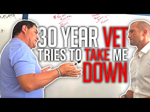 30 Year Veteran Salesman Tries to Take Me Down!