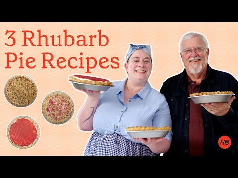 3 Delicious Rhubarb Pie Recipes for My Dad | Happy Baking with Erin Jeanne McDowell
