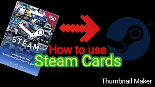 How to use Steam Cards (1 Min Learning)