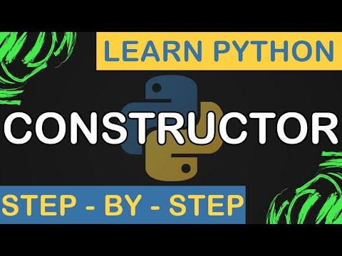 Constructor in Python Python Step By Step 13