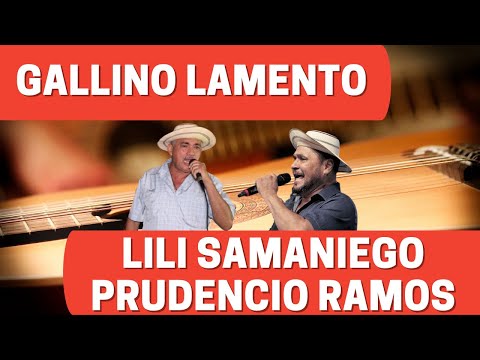 Lili Samaniego y Prudencio Ramos. Verso de amor en Gallino Lamento.