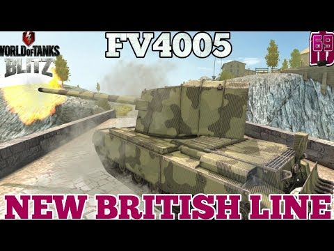 Wot blitz: FV4005 - Update 6.0 NEW BRITISH TD