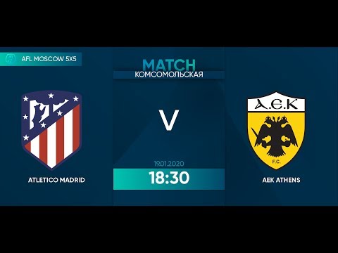 AFL20. 5x5. Day 5. Atletico - AEK. 2 half