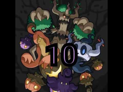 Top 10 Pokemon di tipo spettro più spaventosi (SPECIALE HALLOWEEN)