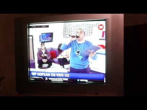 Fede Dan Yelus y Dtoke en vivo Canal 26 + free style  06/09/2013