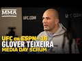 Glover Teixeira Calls Khabib Nurmagomedov, Not Jon Jones,  No. 1 P4P Fighter