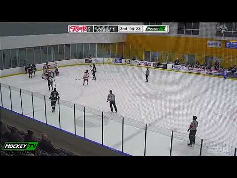 Komoka Kings - Tyler Renneboog 4 (Jack Greenwell) PP vs Leamington Flyers