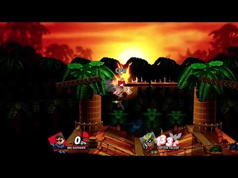 SSBU Replay 82 - Mii Gunner Vs. Captain Falcon