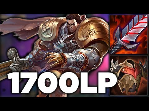 3 STAR GAREN CARRY IN 1700LP IONIA SERVER 60SECOND TEAMFIGHT TACTICS TFT TCL CHINA