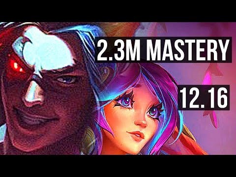 KAYN vs LILLIA (JNG) | 14/1/3, 2.3M mastery, Legendary, 600+ games | EUW Master | 12.16