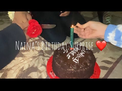 Naina’s Birthday Night❤️🦋  |  Arranged Surprise For Her 🥀|