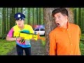 NERF Prison Escape Challenge! (Funny)