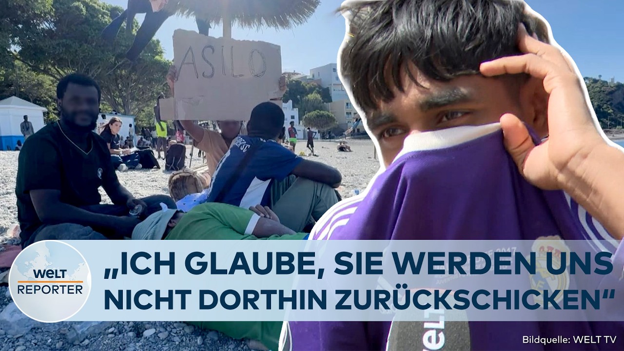 CEUTA NACH DEM GRENZSTURM: Tausende Migranten harren aus – Asyl-Dilemma beginnt erst jetzt