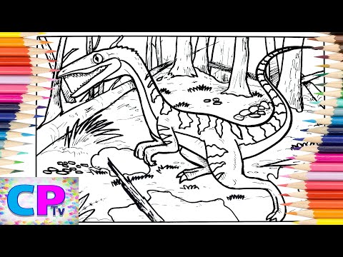 Coelophysidae Coloring Pages/Dinosaurs Coloring/Cartoon - On & On (feat. Daniel Levi) [NCS Release]