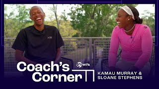 WTA COACH'S CORNER: Sloane Stephens & Kamau Murray