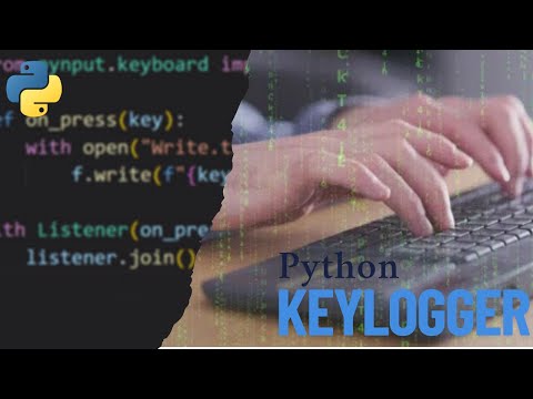Making a Keylogger Using Python in 4 Minutes !