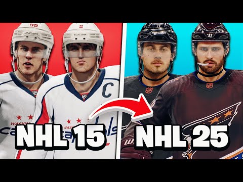 I Takeover The Washington Capitals From NHL 15 To NHL 25