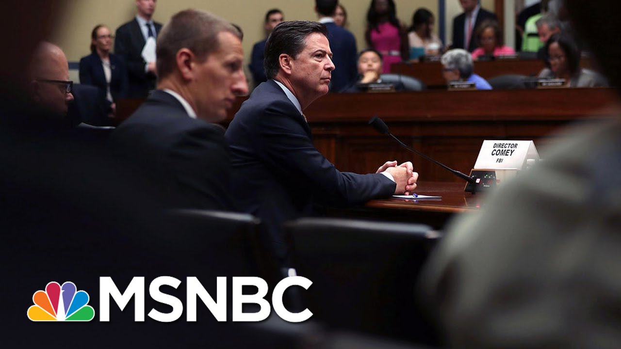 James Comey Asked About Hillary Clinton's Emails, Police Brutality | MSNBC thumbnail