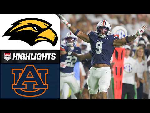 Highlights of Auburn’s 43-8 Win Over Southern Miss