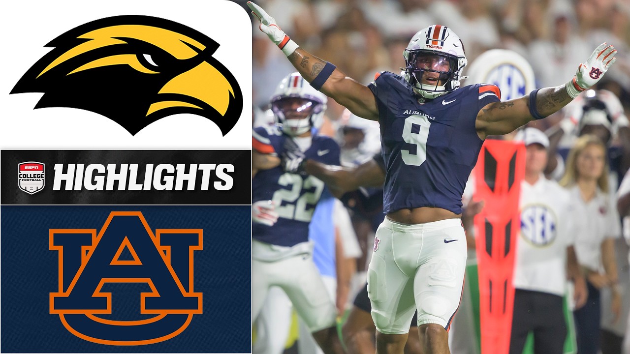 Highlights of Auburn’s 43-8 Win Over Southern Miss