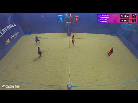 01:40 A. Horoshko / D. Vakulenko - D. Hurshal / D. Kliuiev 22.05.2023 | Winners Beach Volleyball