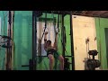 10sec Straddle Front Lever w/ Green Band