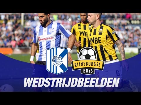 Wedstrijdbeelden Quick Boys - Rijnsburgse Boys