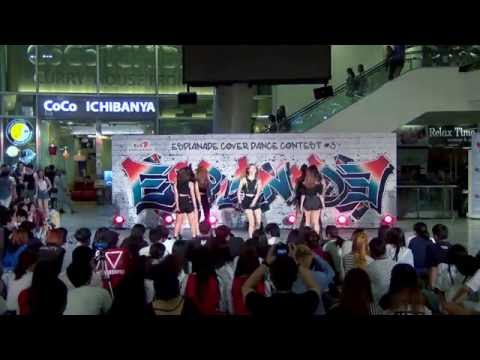 160828 [Wide] Girlaxy cover I.O.I(아이오아이) - Whatta Man (Good man) @ Esplanade#3 (Audition)