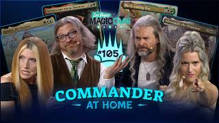 Commander at Home...at MagicCon Vegas LIVE feat The Professor and Voxy! | Episode 105