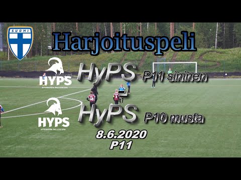 Harjoituspeli P11 HyPS P11 Sininen - HyPS P10 Musta 8.6.2020